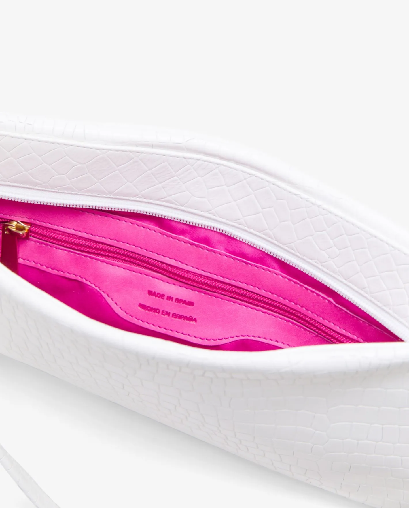 Cuplé Bolso Corazon Napa Coco Blanco^Mujer Bolsos Mano