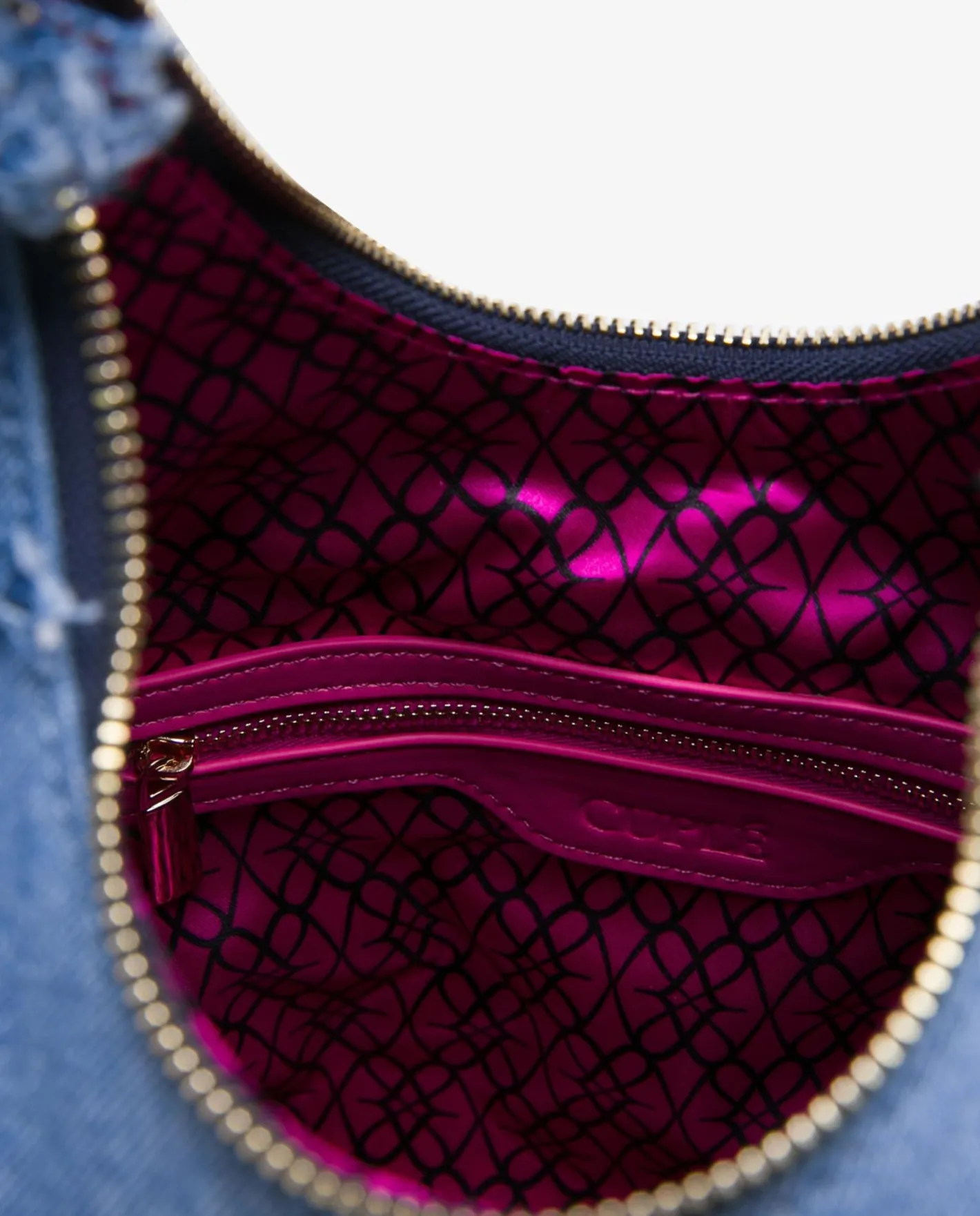 Cuplé Bolso Hobo Vaquero Marino^Mujer Shoppers Y Bolsos Hombro