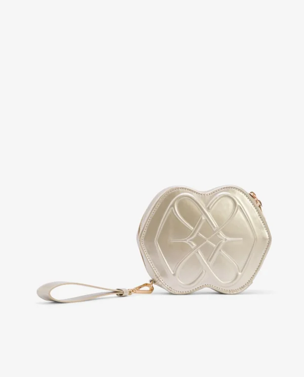 Cuplé Bolso Logo Tecnopiel Oro^Mujer Bolsos Mano