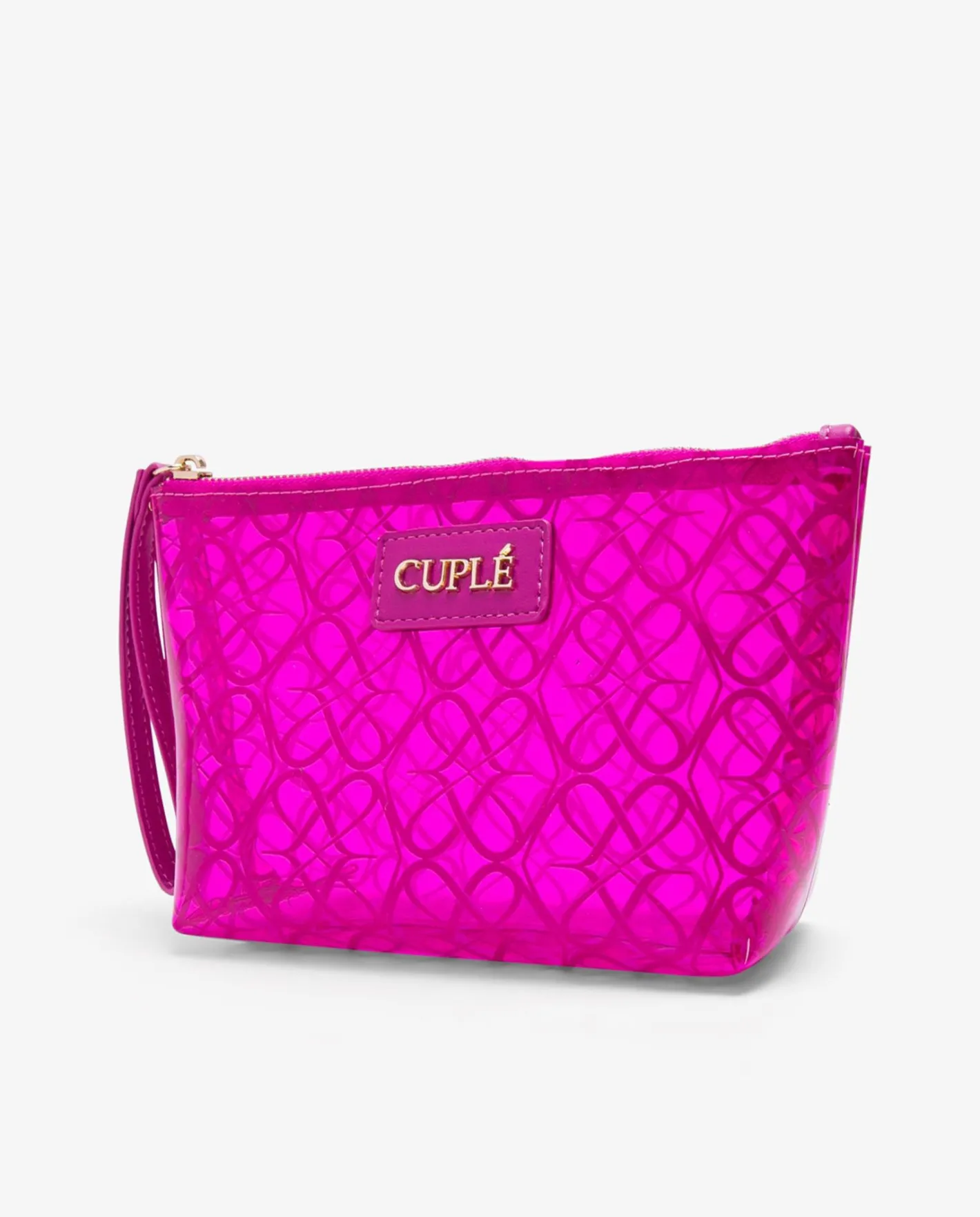 Cuplé Bolso Mano Vinilo Fucsia^Mujer Bolsos Mano