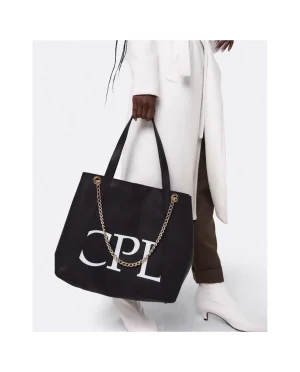 Cuplé Bolso Napa Romana Negro^Mujer Shoppers Y Bolsos Hombro