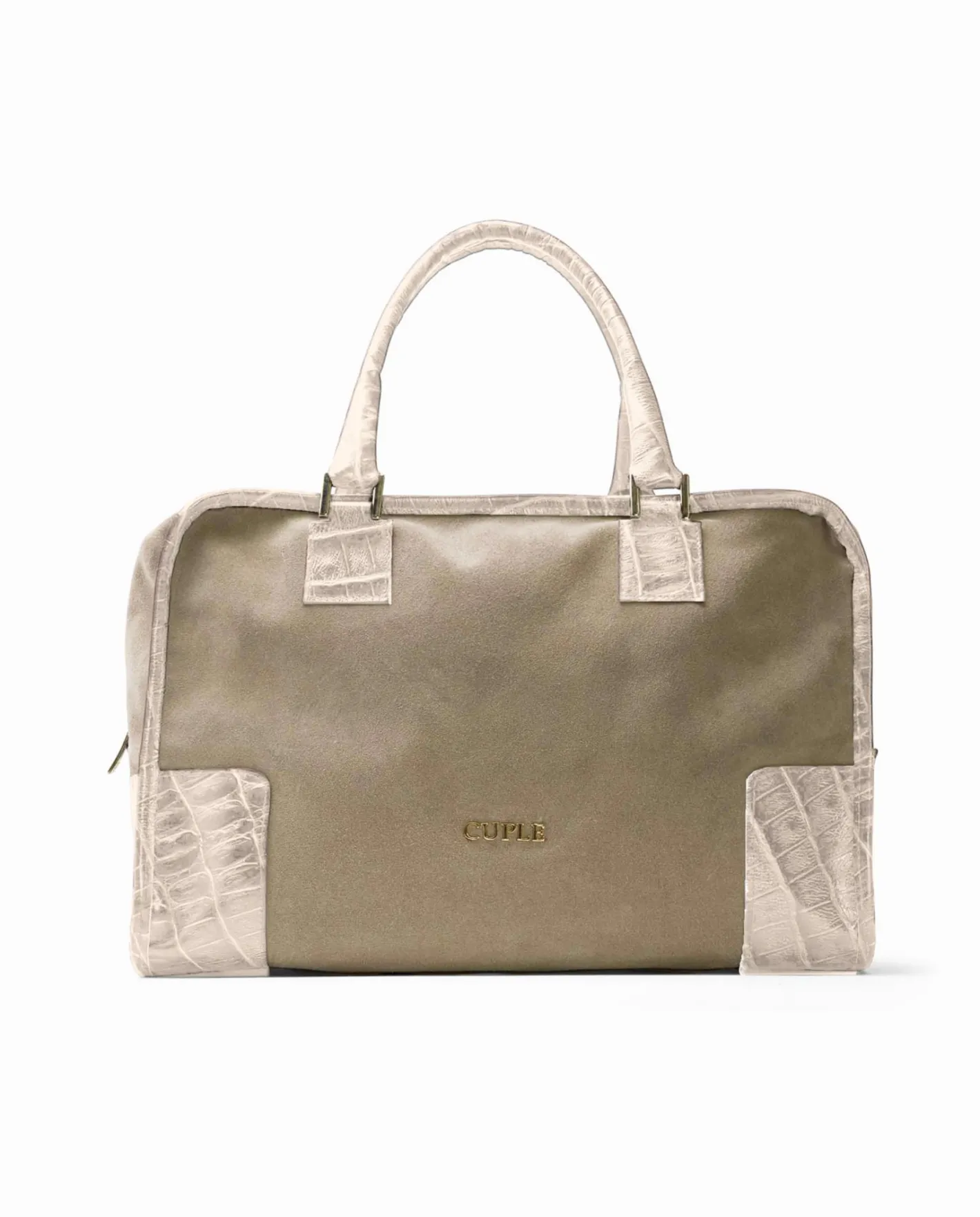 Cuplé Bolso Rectangular Serraje Beig^Mujer Shoppers Y Bolsos Hombro