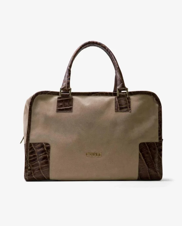 Cuplé Bolso Rectangular Serraje Gris^Mujer Shoppers Y Bolsos Hombro