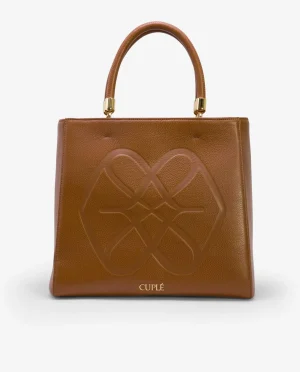 Cuplé Bolso Tote Logo Tecnopiel Cuero^Mujer Shoppers Y Bolsos Hombro