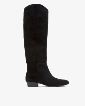 Cuplé Bota Lisa Huelva Serraje Negro^Mujer Special Prices