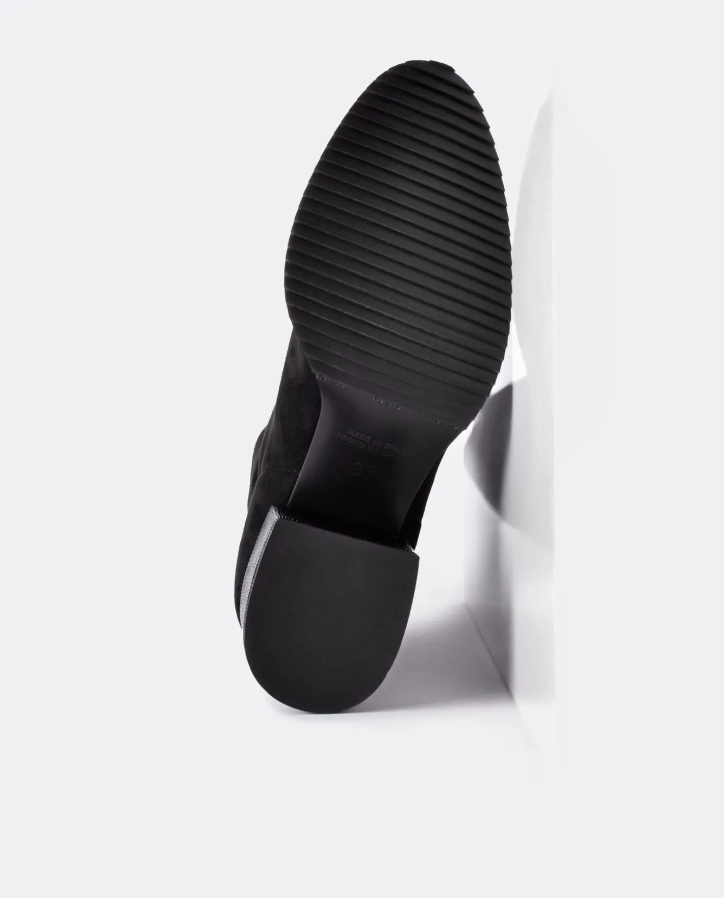 Cuplé Bota Mosquetera Strech Ultrasuede Strech Negro^Mujer Botas Y Botines