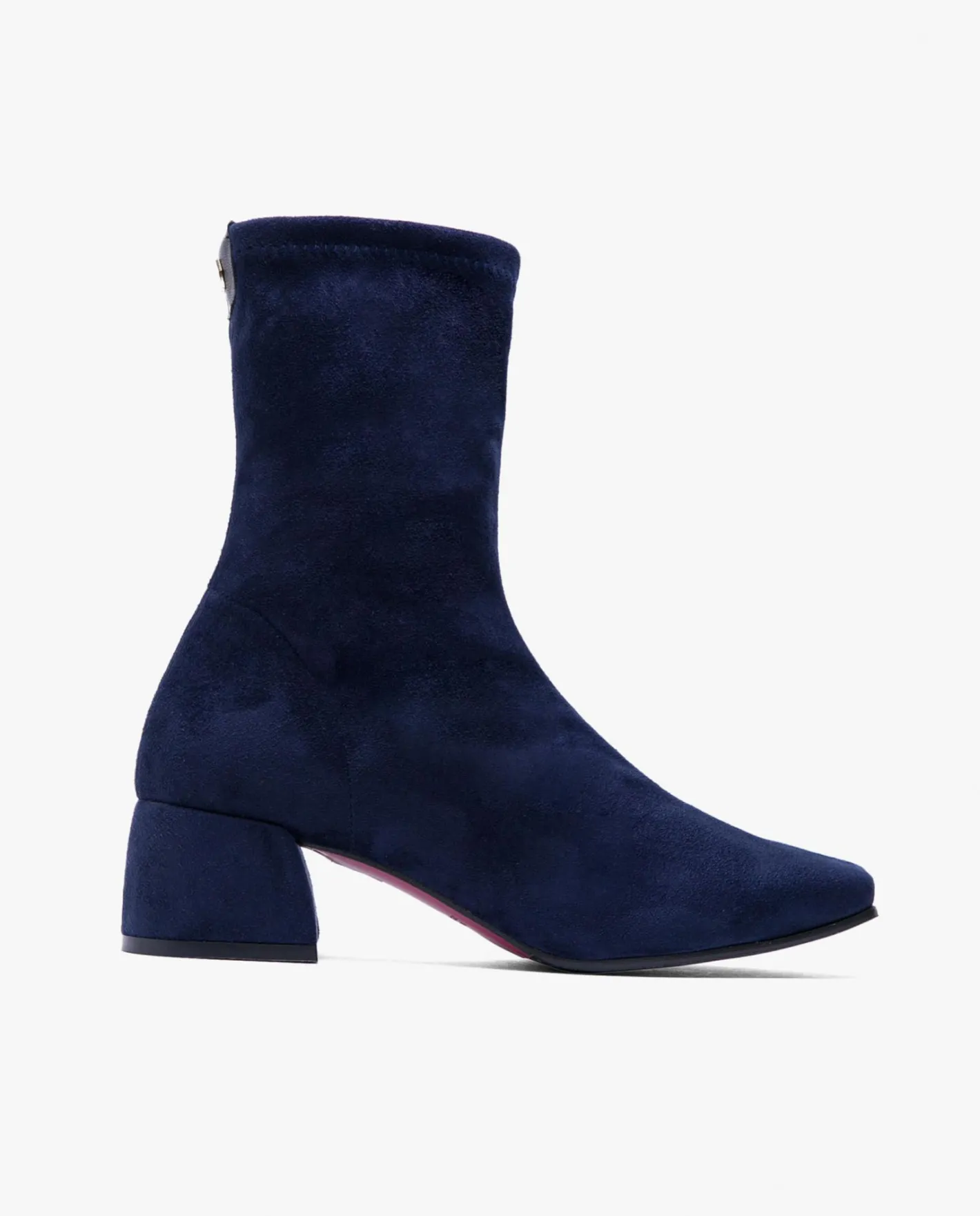 Cuplé Botin Ultrasuede Strech Marino^Mujer Botas Y Botines