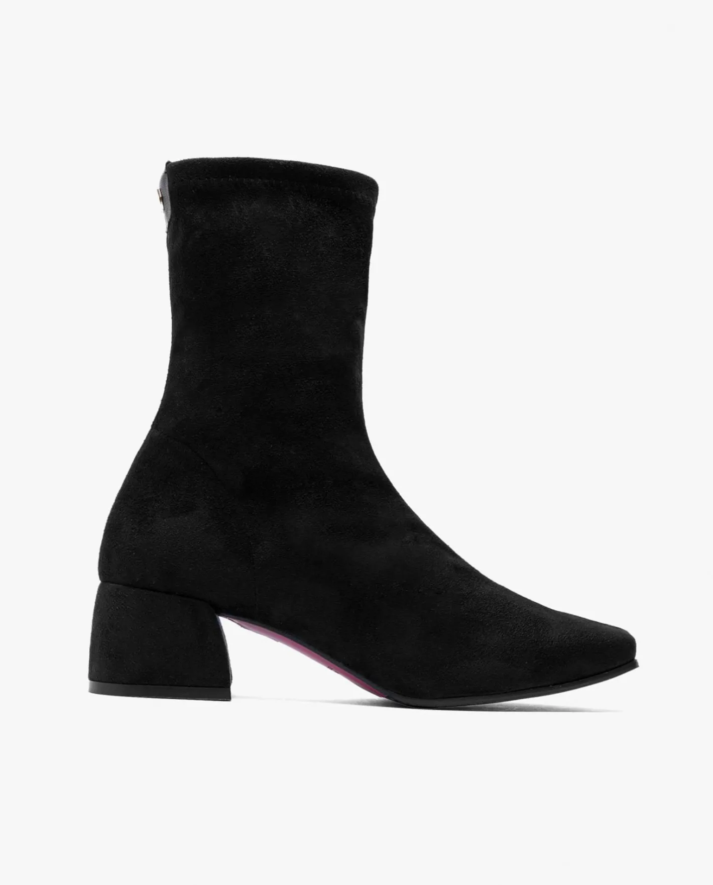 Cuplé Botin Ultrasuede Strech Negro^Mujer Botas Y Botines