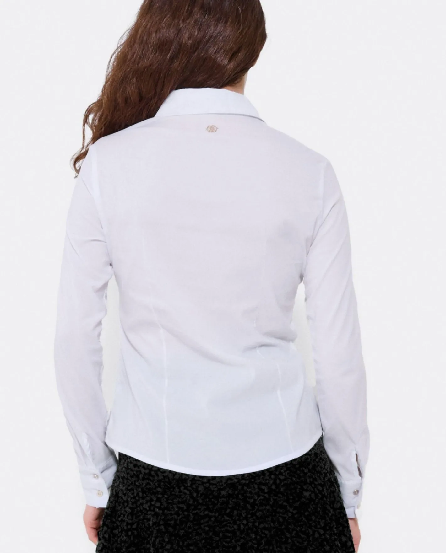 Cuplé Camisa Entallada Popelin Blanco^Mujer Camisas Y Tops