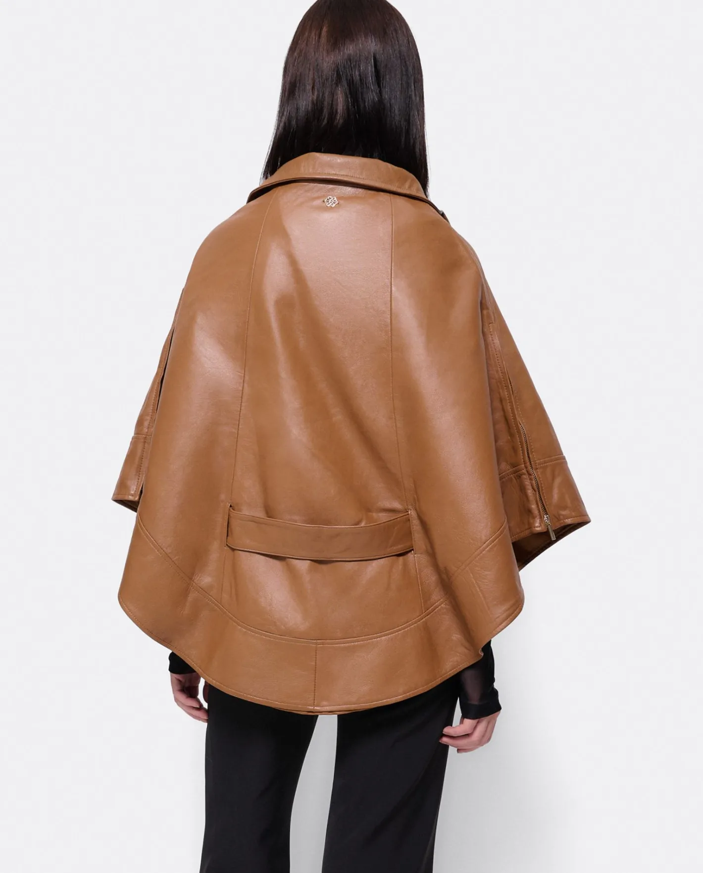 Cuplé Capa Piel Cuero^Mujer Pelo Y Piel