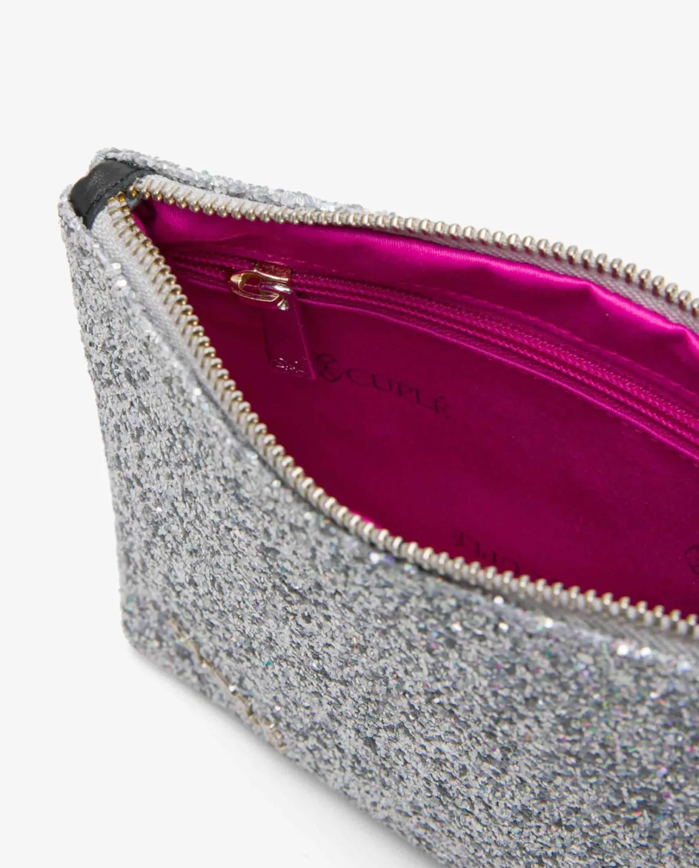 Cuplé Cartera Glitter Plata^Mujer Bolsos Mano