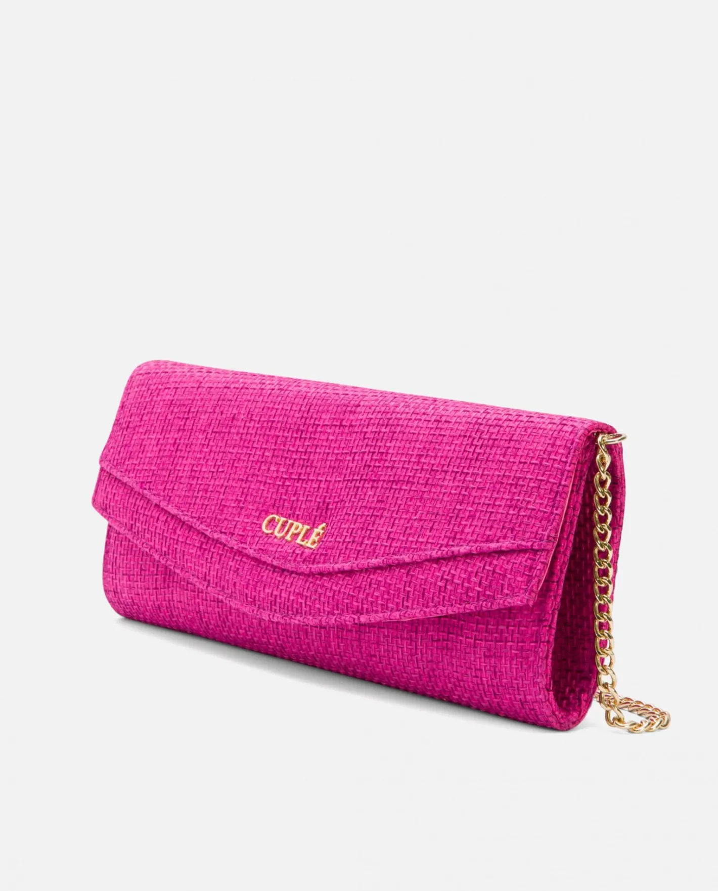 Cuplé Cartera Mano Solapa Textil Fucsia^Mujer Bolsos Mano