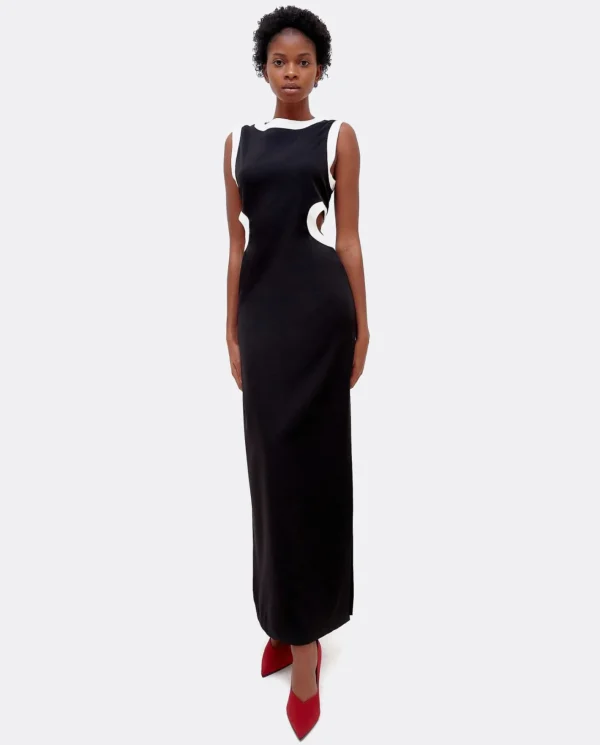 Cuplé Maxi Vestido Cut Out^Mujer Vestidos
