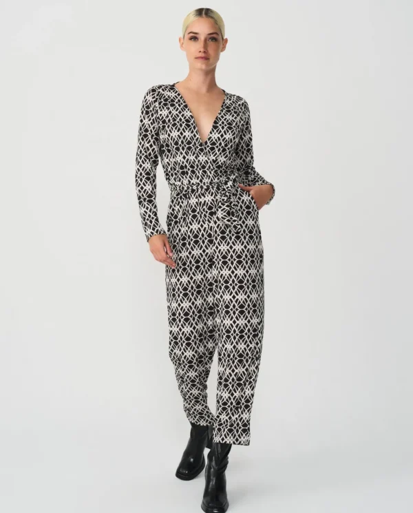 Cuplé Mono M/L Punto Monogram^Mujer Monos