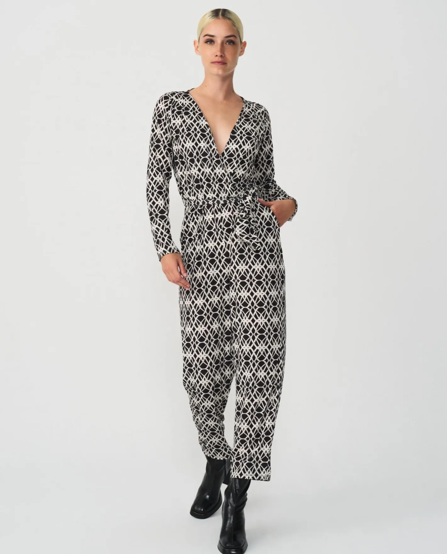 Cuplé Mono M/L Punto Monogram^Mujer Monos