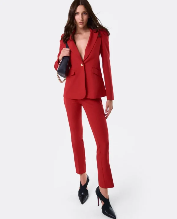 Cuplé Pantalon Penelope Crep Rojo^Mujer Pantalones