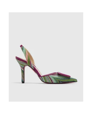 Cuplé Salon Destalonado Algeciras Medio Textil Multicolo^Mujer Zapatos Tacón
