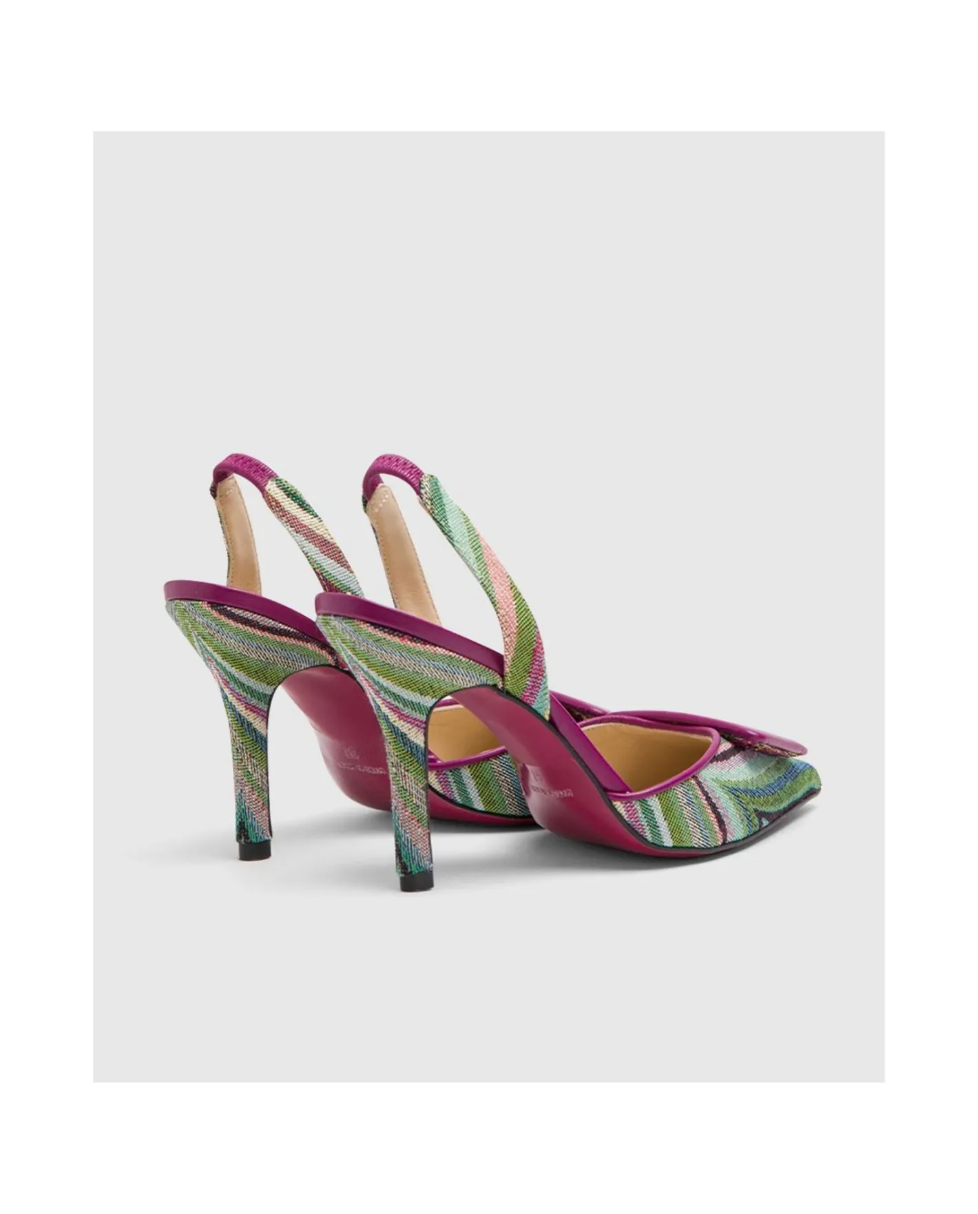 Cuplé Salon Destalonado Algeciras Medio Textil Multicolo^Mujer Zapatos Tacón