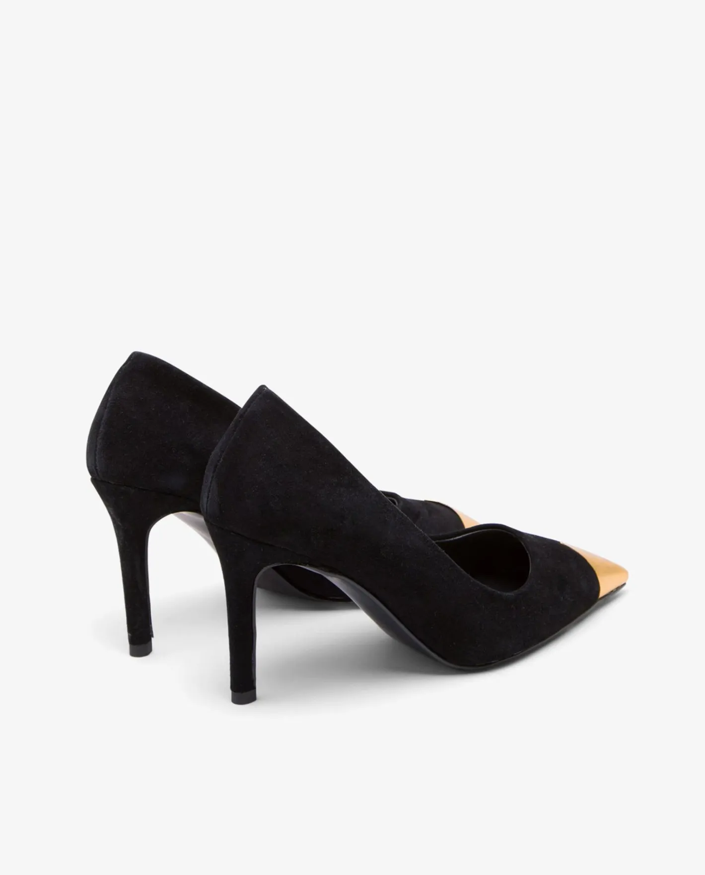 Cuplé Salon P. Metal Ante Negro^Mujer Salones & Stilletos