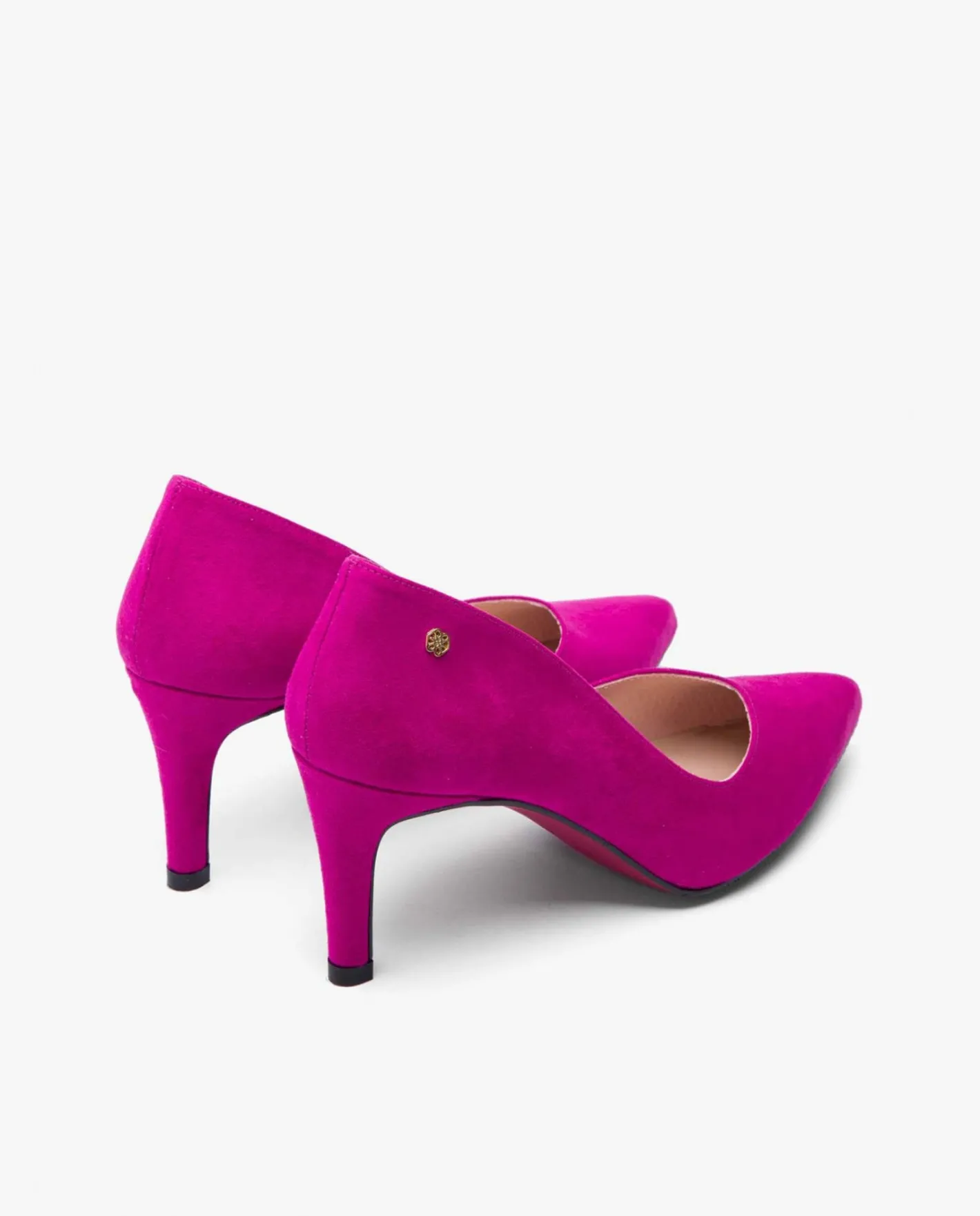 Cuplé Salon Pico Ultrasuede Fucsia^Mujer Salones & Stilletos