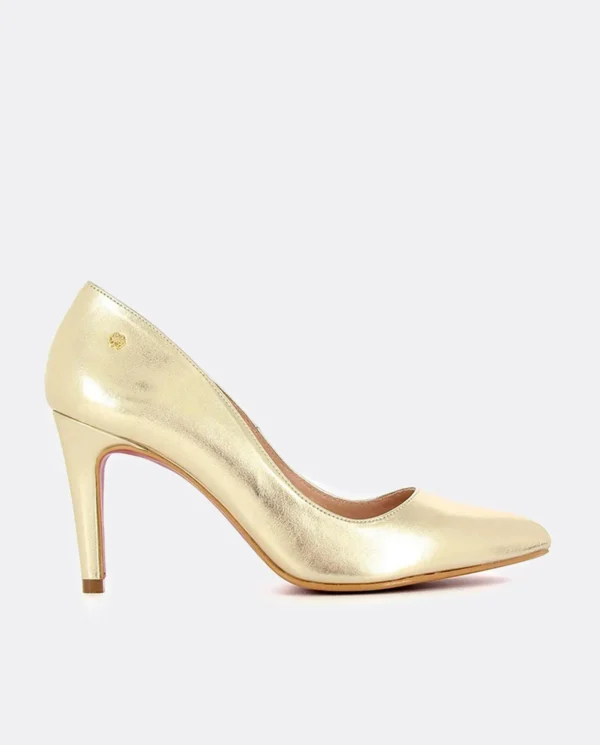 Cuplé Salon Platino Tacón Medio^Mujer Salones & Stilletos