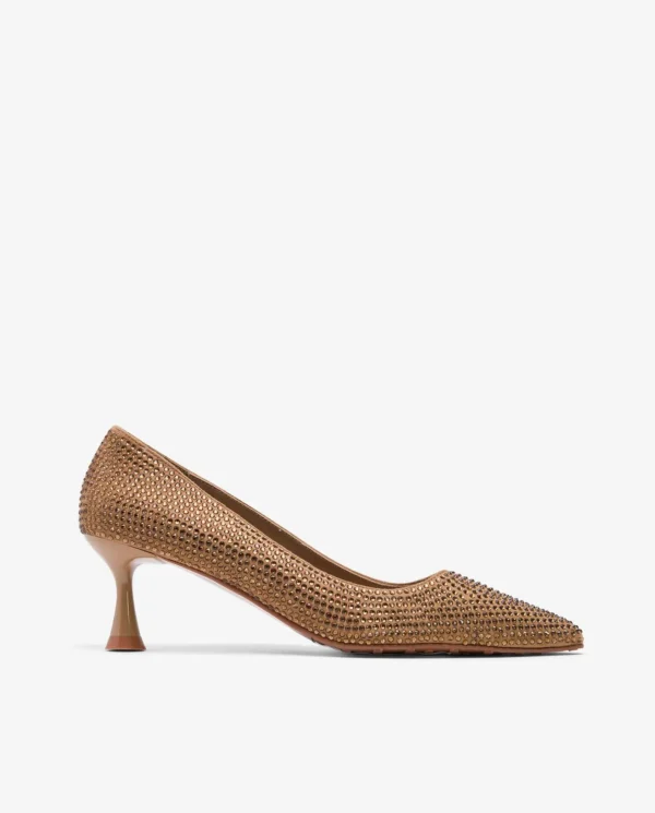 Cuplé Salon Strass Ante Cuero^Mujer Salones & Stilletos