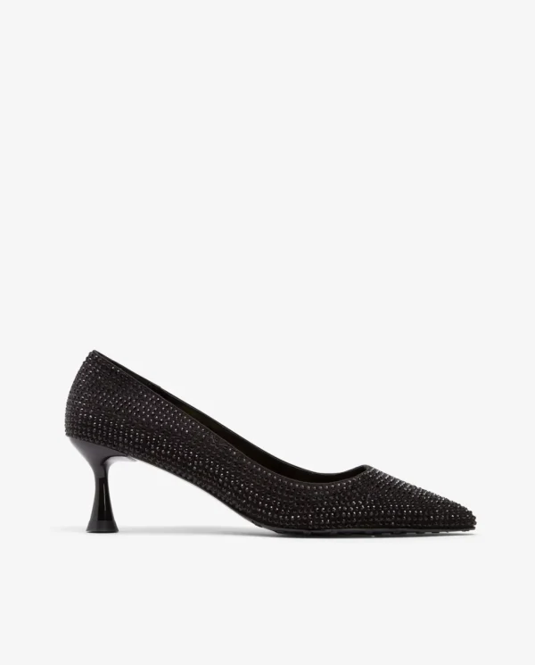 Cuplé Salon Strass Ante Negro^Mujer Salones & Stilletos