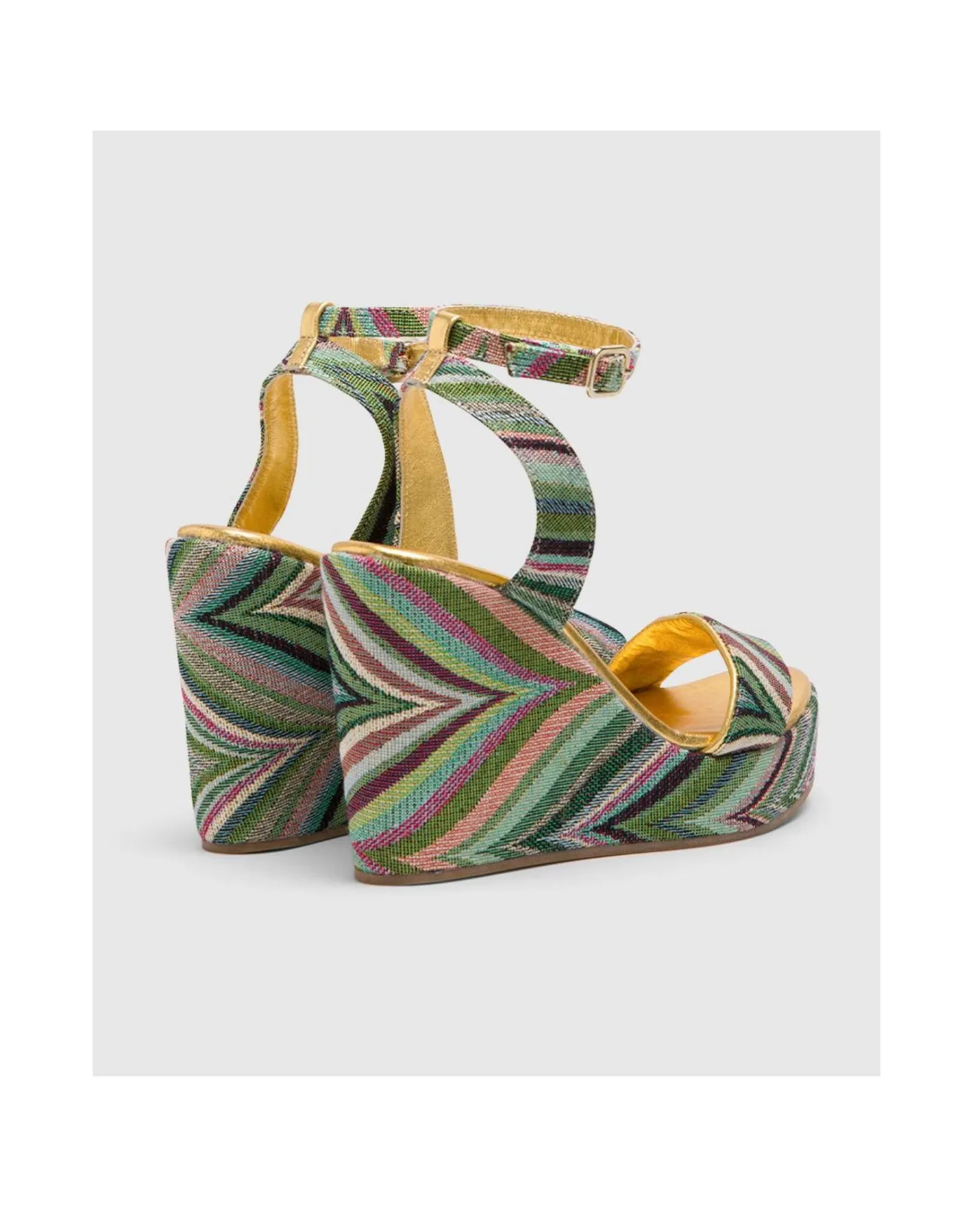 Cuplé Sandalia Cuna Casares Textil Multicolor^Mujer Sol Ines Domecq