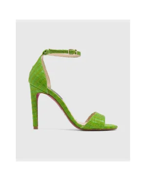 Cuplé Sandalia El Palmar Rafia Verde^Mujer Zapatos Tacón