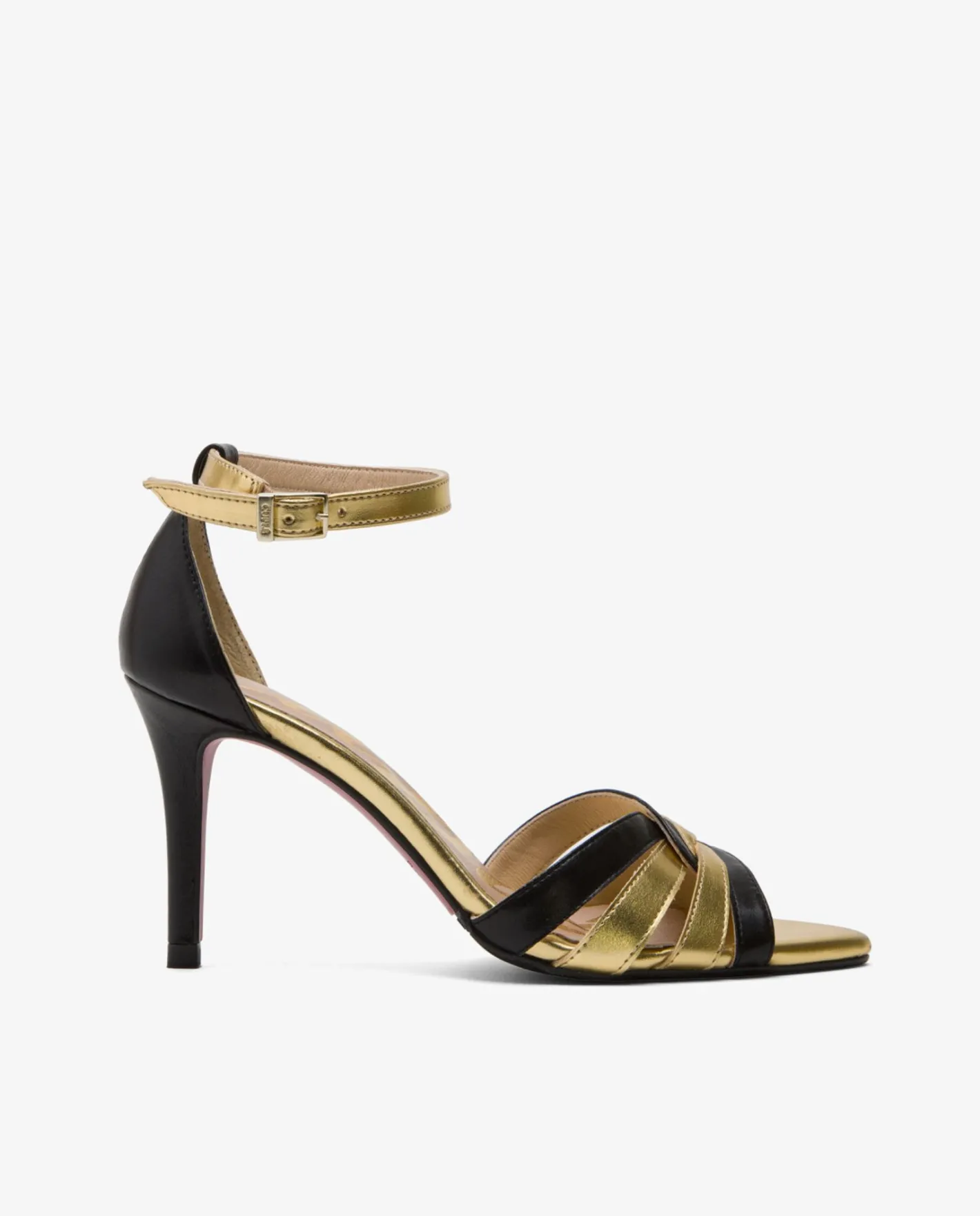 Cuplé Sandalia Entrelazada Piel Negro^Mujer Sandalias