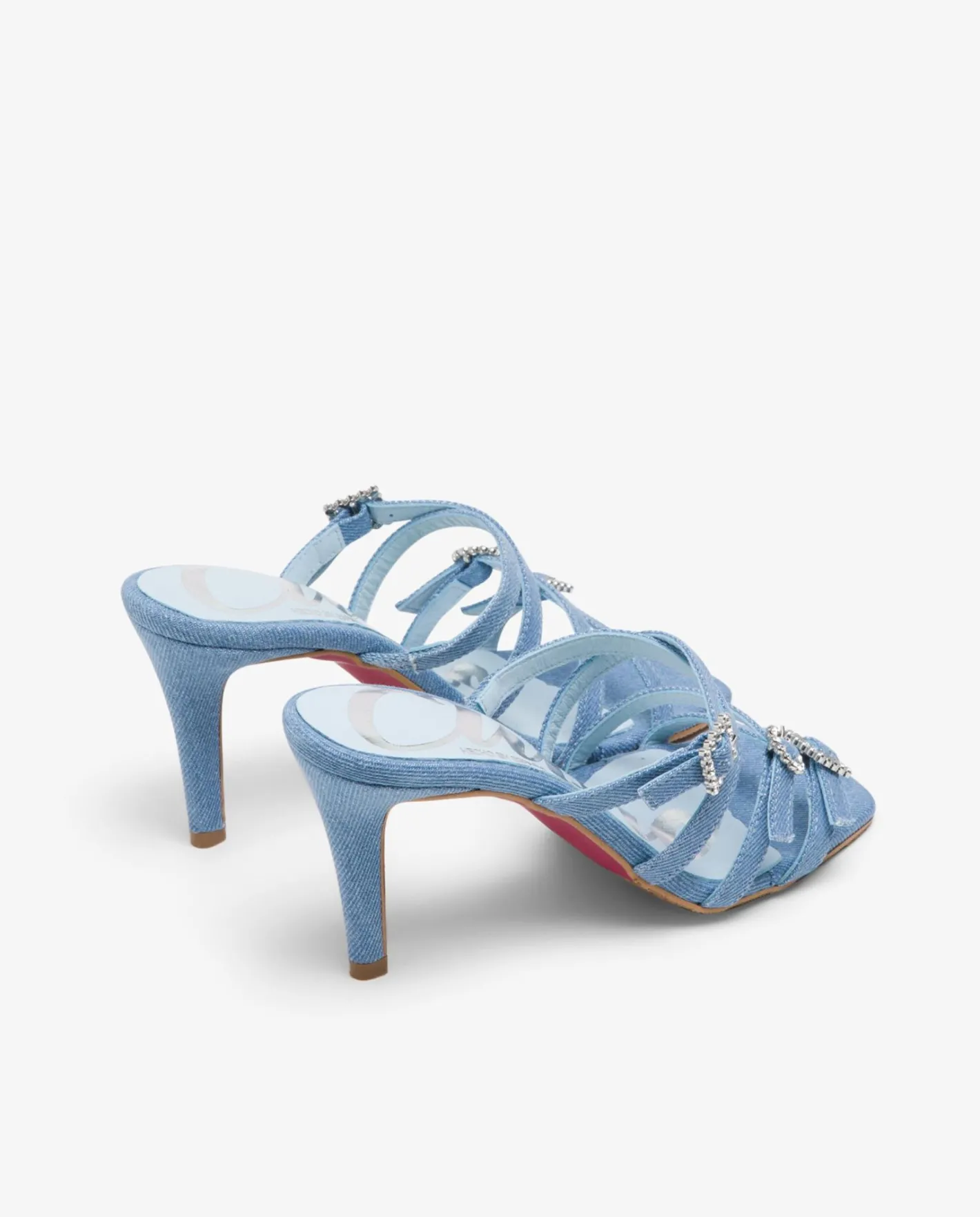 Cuplé Sandalia Tiras Vaquero Azul^Mujer Sandalias