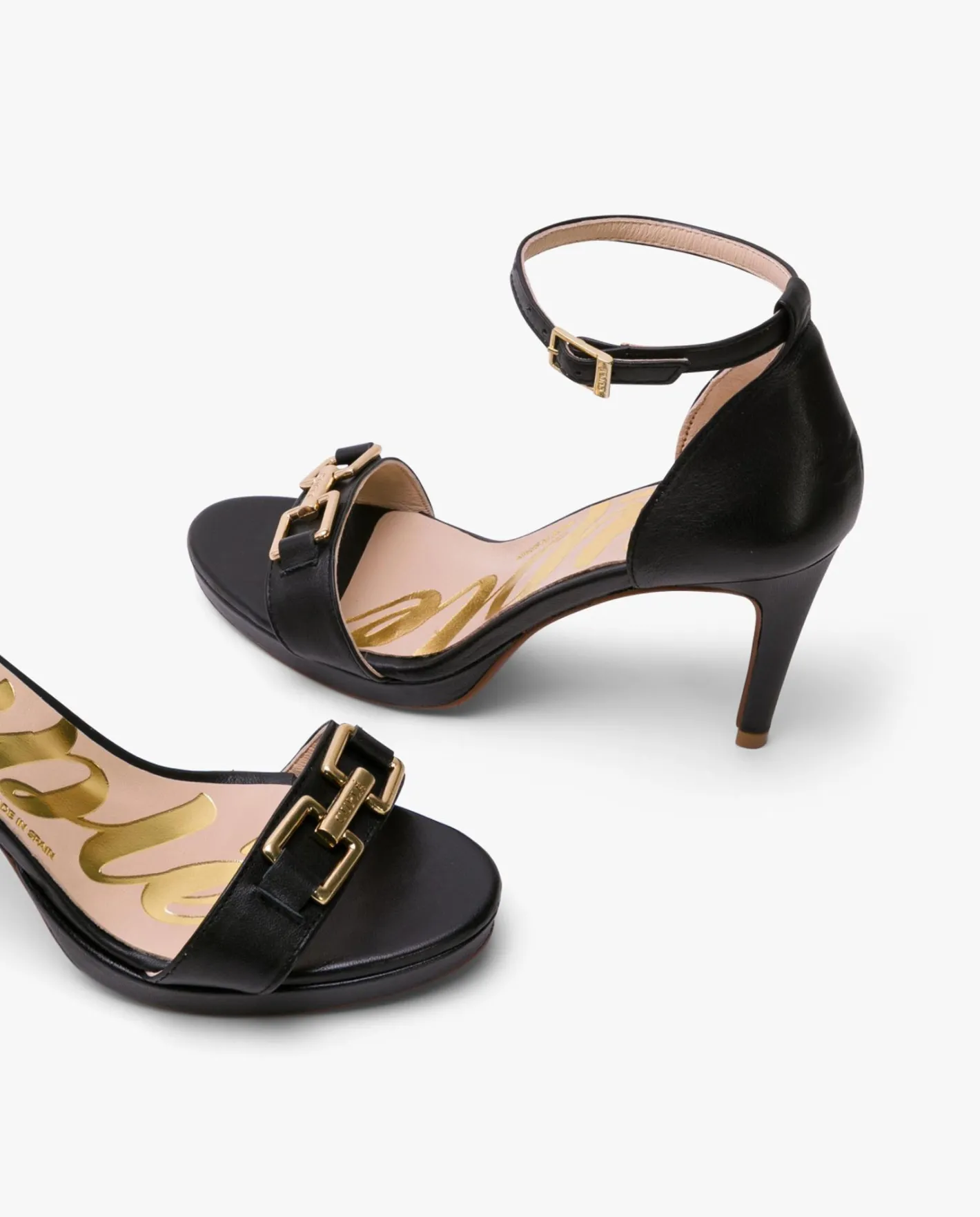 Cuplé Sandalia Trebilla Piel Negro^Mujer Sandalias