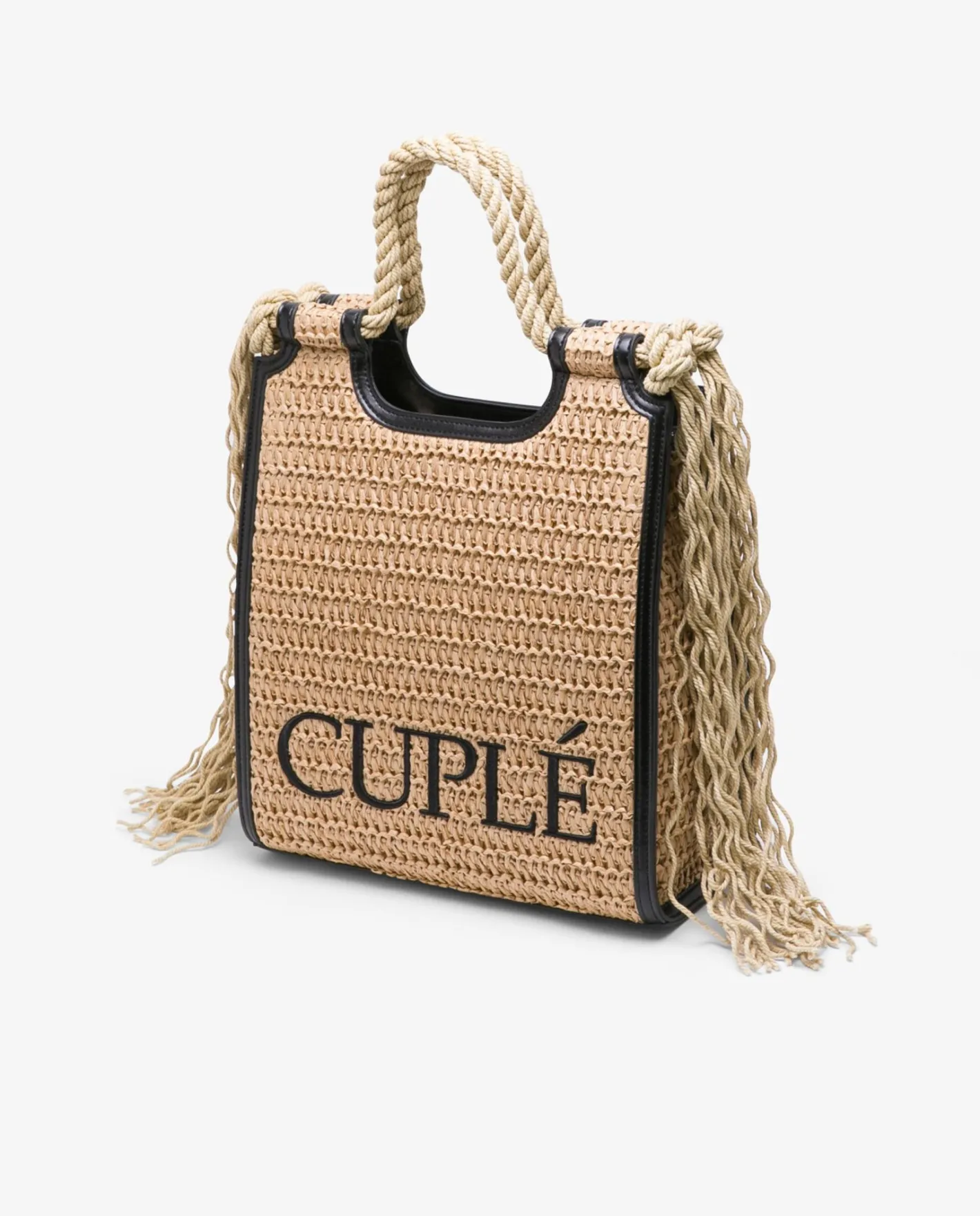 Cuplé Shopper Rafia Beig^Mujer Shoppers Y Bolsos Hombro