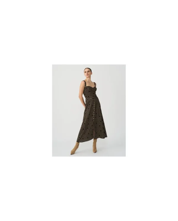 Cuplé Top Corse Crep Lunares Marron^Mujer Camisas Y Tops